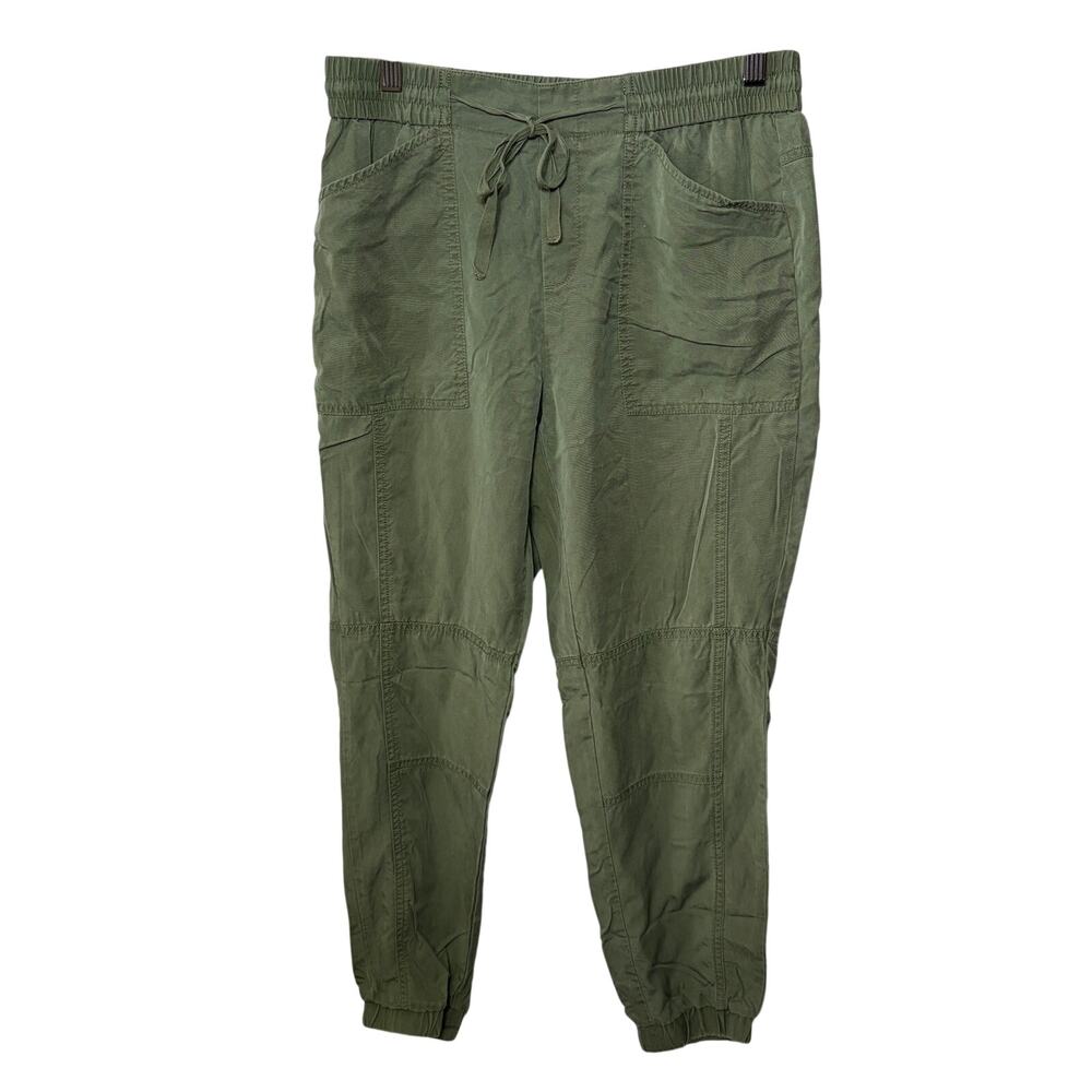 Banana Republic Pants Joggers Sage Green Lyocell Drawstring Waist Summer Comfy S